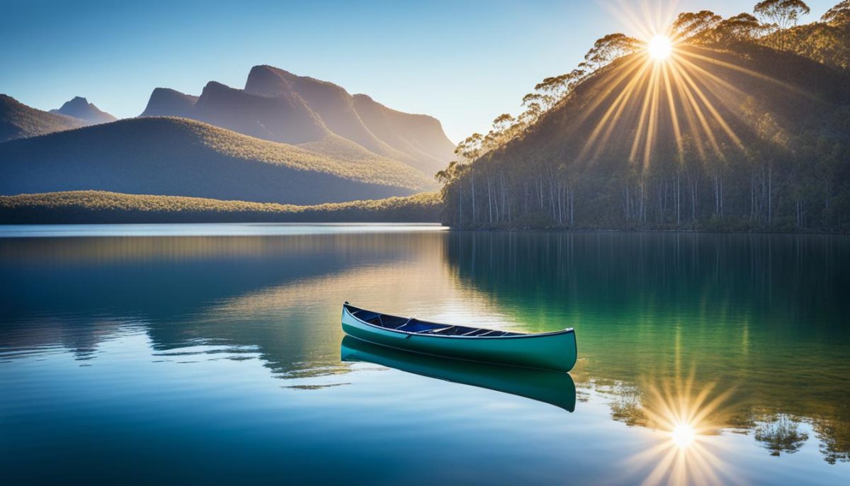 exploring Lake Moogerah