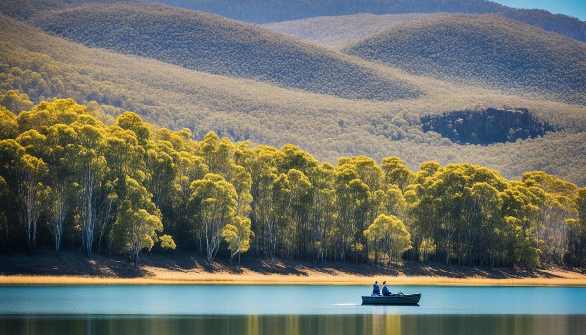 nature's beauty at Lake Barambah